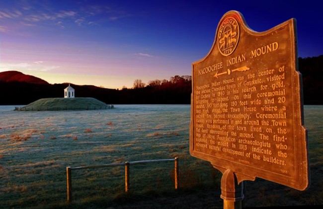 historic-marker-nacoochee-mound