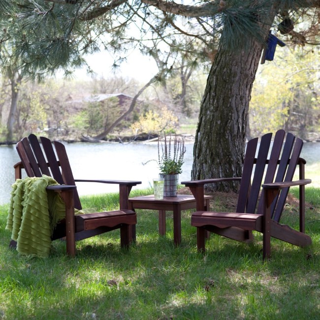 Adirondack Chairs:  Sturdy, yet Soothing